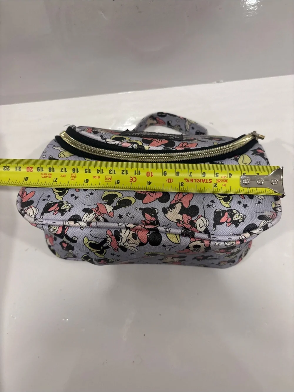 So Sweet! Minnie Print Purple handheld  Bag